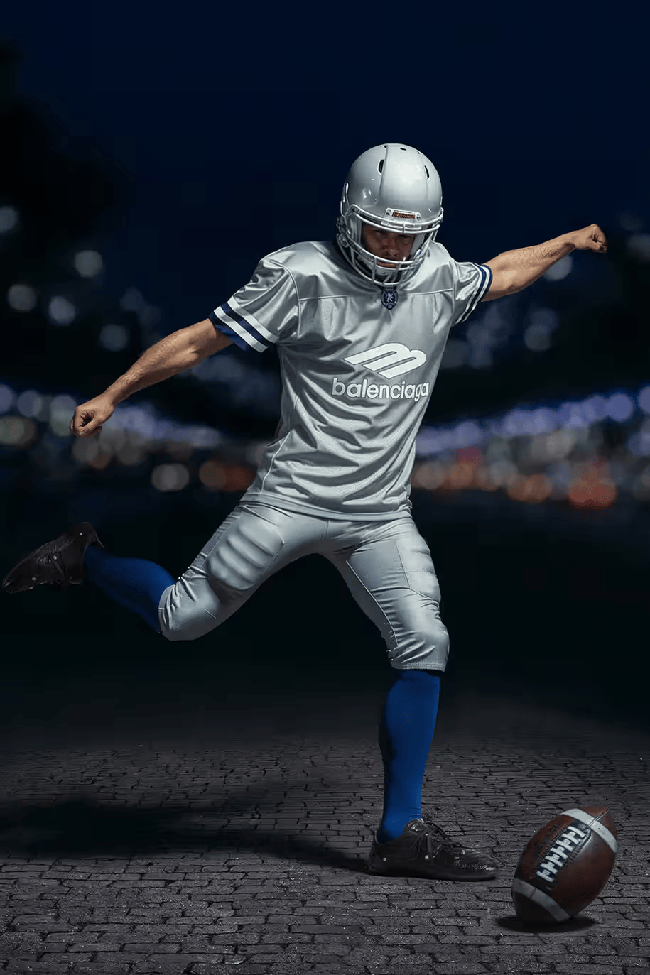 kaiyun-Balenciaga发布橄榄球系列