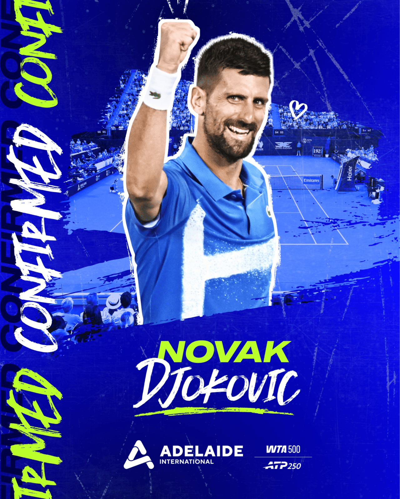 开云-拒绝空降澳网！德约官宣赛季首站比赛；阿卡辛纳奔赴表演赛