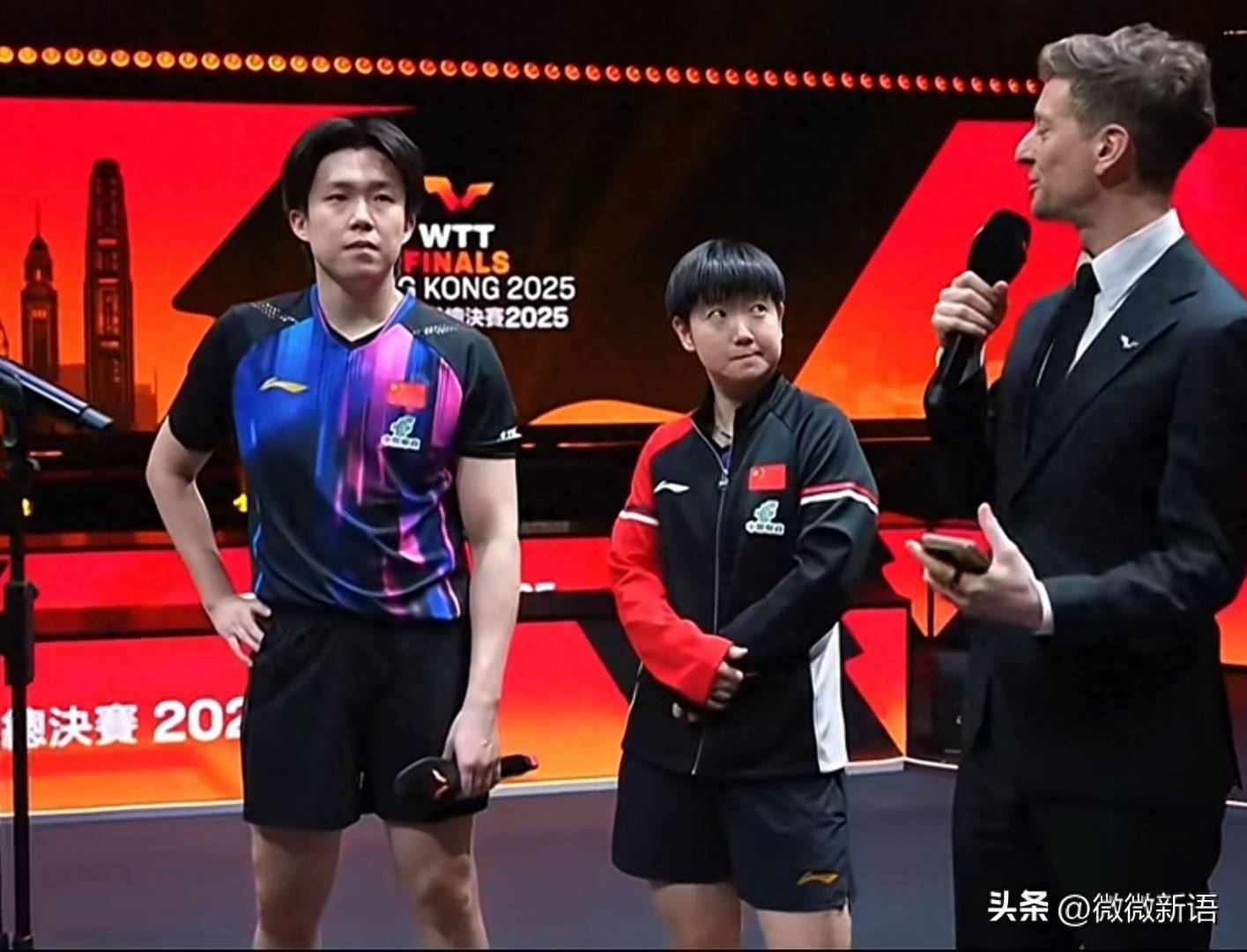 开运-马特解说王楚钦和松岛辉空的比赛，看王楚钦那么累，有点心疼他了